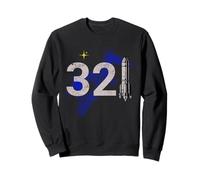 Vintage Space Coast 321 Rocket Launch Souvenir Sweatshirt