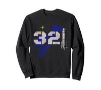 Vintage Space Coast 321 Rocket Launch Souvenir Sweatshirt
