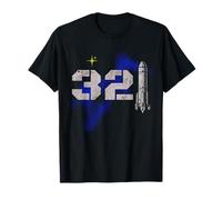 Vintage Space Coast 321 Rocket Launch Souvenir T-Shirt