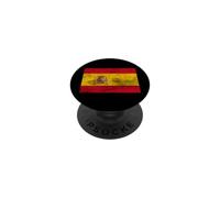 Vintage Spain Flag, Spanish Pride, I Love Spain PopSockets PopGrip Adhésif