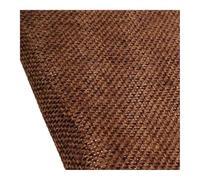 Vintage Speaker Grill Cloth - Antique Retro Linen Fabric in Grey/Beige/Brown, Sound Transparent Mesh for Guitar Amps, Hi-FI & Sound Mask Background(Brown)