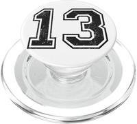 Vintage Sport Numéro 13 Treize PopSockets PopGrip pour MagSafe