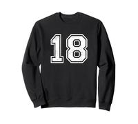 Vintage Sport Numéro 18 Dix-Huit Sweatshirt