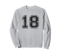 Vintage Sport Numéro 18 Dix-Huit Sweatshirt