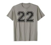 Vintage Sport Numéro 22 Vingt-Deux T-Shirt