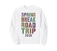 Vintage Spring Break Road Trip 2026 Vacances Surf Vacay Sweatshirt