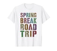 Vintage Spring Break Road Trip Surf Vacances Assorti T-Shirt