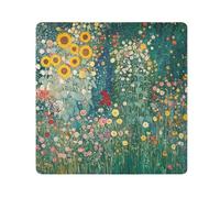 Vintage Spring Flower Garden Illustration Protective Makeup Travel Case Cloth Organizer Wrap Camera Lens Cloth Wrapper For Toiletries Size 55,1 x 55,1 cm