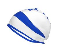 Vintage St George's Cross Israël Drapeau Bonnet Laine Tricoté Chapeau Baggy Slouchy Bonnet Adulte Femme Homme Chapeaux Hiver pour Homme Bonnets