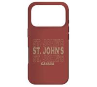 Vintage St. John's Canada Coque pour iPhone 17 Pro