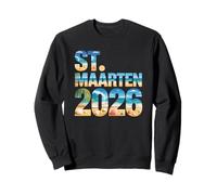 Vintage St Maarten 2026 | Voyage de Vacances | Bonnes amies et Famille Sweatshirt