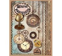 Vintage Steampunk ephemera Scrapbook Paper for Scrapbooking-40 Sheets: to Cut out and Collage 160+ Beautiful Images of Enchanted Creatures for Junk ... , Card Making and other Paper Crafts