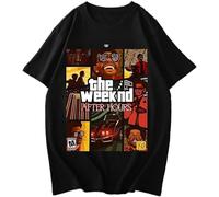 Vintage Streetwear After Hours Music Singer Weeknd Tee TT-Shirts à Manches Courtes Men Women(X-Large)