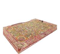 Vintage Style Living Room Carpet Machine Washable Floor Mat Light and Comfortable Bedroom Bedside Rugs(Color06,80cmX120cm)