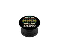 Vintage Sun Distressed Taino Sun Symbol Gift Taino Shirt PopSockets PopGrip Adhésif