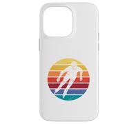 Vintage Sunset Rollerblade Rollerblade Rollerblade Patinage de Vitesse Coque pour iPhone 14 Pro Max