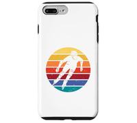 Vintage Sunset Rollerblade Rollerblade Rollerblade Patinage de Vitesse Coque pour iPhone 7 Plus/8 Plus