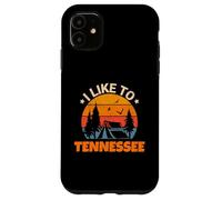 Vintage Sunset Tennessee, Hiking Camping, Outdoors Tennessee Coque pour iPhone 11