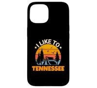 Vintage Sunset Tennessee, Hiking Camping, Outdoors Tennessee Coque pour iPhone 15