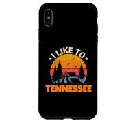 Vintage Sunset Tennessee, Hiking Camping, Outdoors Tennessee Coque pour iPhone XS Max