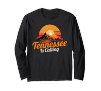 Vintage Sunset Tennessee is Calling. Tennessee Outdoor Fan Manche Longue