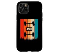 Vintage Sunset UTV ATV Quad 4WD Retro Offroad Overland 4x4 Coque pour iPhone 11 Pro