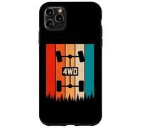 Vintage Sunset UTV ATV Quad 4WD Retro Offroad Overland 4x4 Coque pour iPhone 11 Pro Max