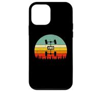 Vintage Sunset UTV ATV Quad 4WD Retro Offroad Overland 4x4 Coque pour iPhone 12 Mini