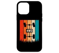 Vintage Sunset UTV ATV Quad 4WD Retro Offroad Overland 4x4 Coque pour iPhone 12 Mini