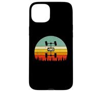 Vintage Sunset UTV ATV Quad 4WD Retro Offroad Overland 4x4 Coque pour iPhone 15 Plus