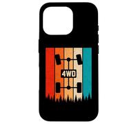 Vintage Sunset UTV ATV Quad 4WD Retro Offroad Overland 4x4 Coque pour iPhone 16 Pro