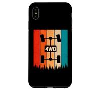 Vintage Sunset UTV ATV Quad 4WD Retro Offroad Overland 4x4 Coque pour iPhone XS Max