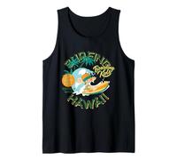 Vintage Surf Hawaii Boarding Enfants Surf Waves Fun Débardeur