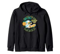 Vintage Surf Hawaii Boarding Enfants Surf Waves Fun Sweat à Capuche