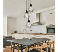 Vintage Suspendu Spot Luminaire de Plafond la Vie Chambre Cage Design