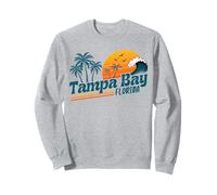 Vintage Tampa Bay Florida Beach Vacances d'été Spring Break Sweatshirt