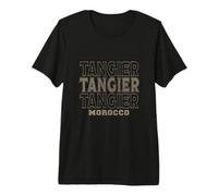 Vintage Tanger Maroc T-Shirt Haut de Gamme