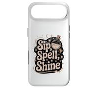 Vintage Tarot and Witch Spells Book Design Art Coque pour iPhone Air