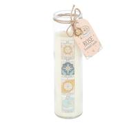 Vintage Tarot Rose Tube Candle