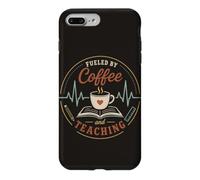 Vintage Teacher Coffee Classroom Morning Humour Vibe Coque pour iPhone 7 Plus/8 Plus