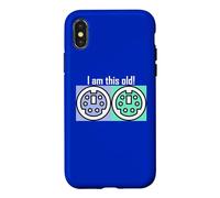 Vintage Tech Nostalgia Clavier et Souris PS/2 I am This Old Coque pour iPhone X/XS