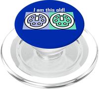 Vintage Tech Nostalgia Clavier et Souris PS/2 I am This Old PopSockets PopGrip pour MagSafe