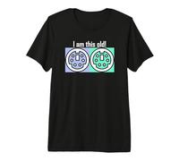 Vintage Tech Nostalgia Clavier et Souris PS/2 I am This Old T-Shirt Haut de Gamme