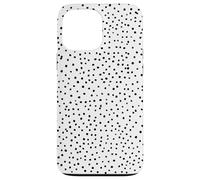 Vintage Tendance à Pois Noirs bronzés crémeux Coque pour iPhone 13 Pro Max