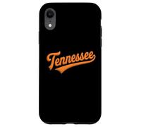 Vintage Tennessee Script Swoosh State Pride Design Coque pour iPhone XR