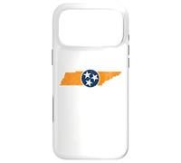 Vintage Tennessee State Outline Tri Star Emblem Distressed Coque pour iPhone 17 Pro Max