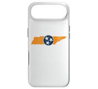 Vintage Tennessee State Outline Tri Star Emblem Distressed Coque pour iPhone Air