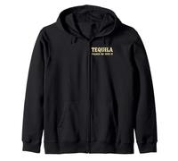 Vintage Tequila Talked Me Into It Drôle Boire Humour Rétro Sweat à Capuche