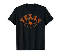 Vintage Texas Est 1845 The Lone Star State Vieilli T-Shirt