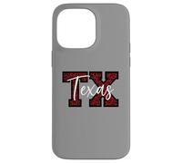 Vintage Texas Game Day imprimé léopard Cool Fan Art Coque pour iPhone 14 Pro Max
